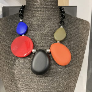 Multi Coloured Short Necklace