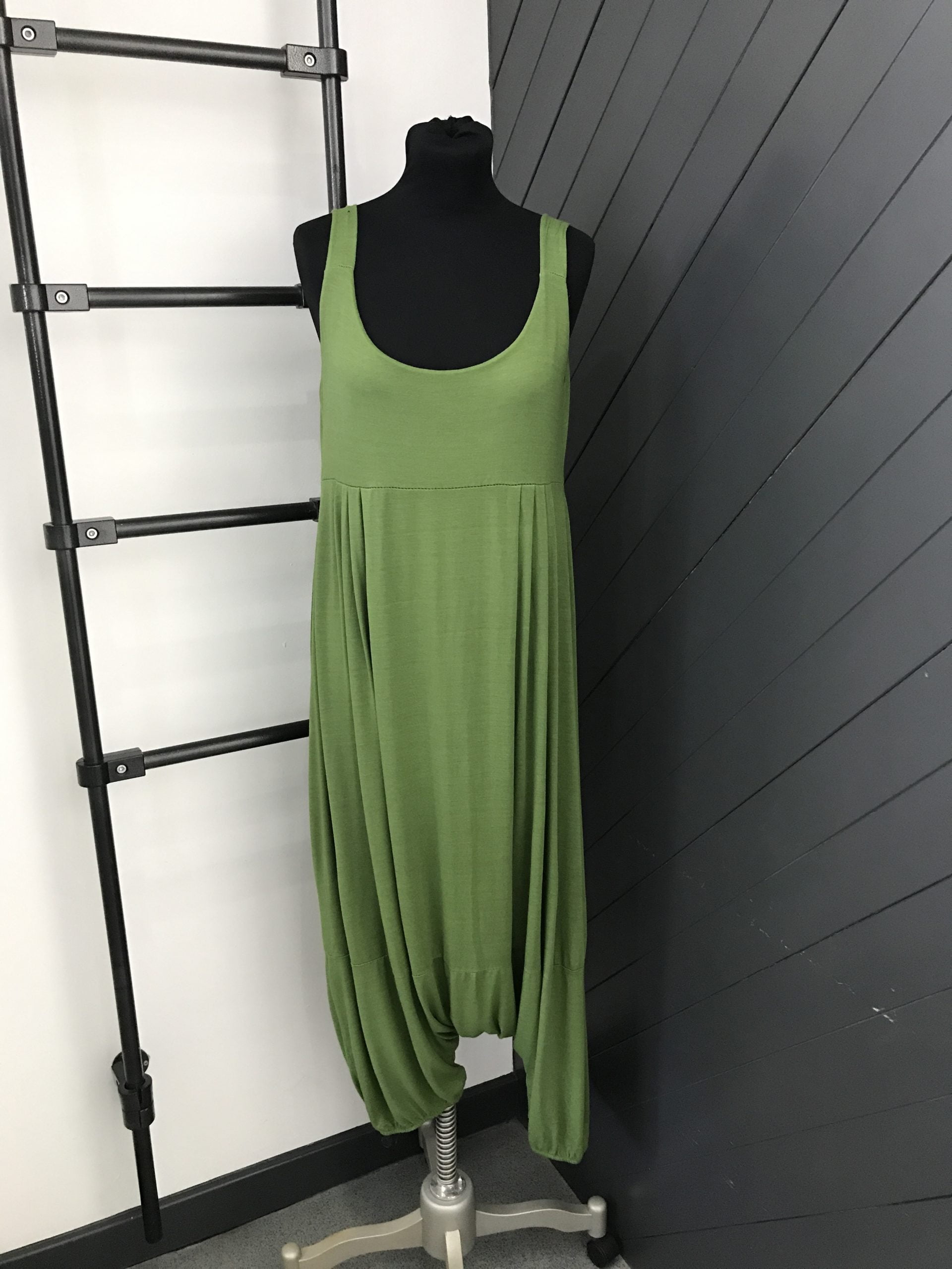 Olive Green Harem Jumpsuit Limited Boutique