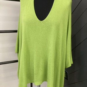 Lime Green Lightweight  Poncho Style Sweater